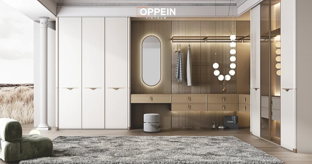 Tủ quần áo kịch trần là gì?