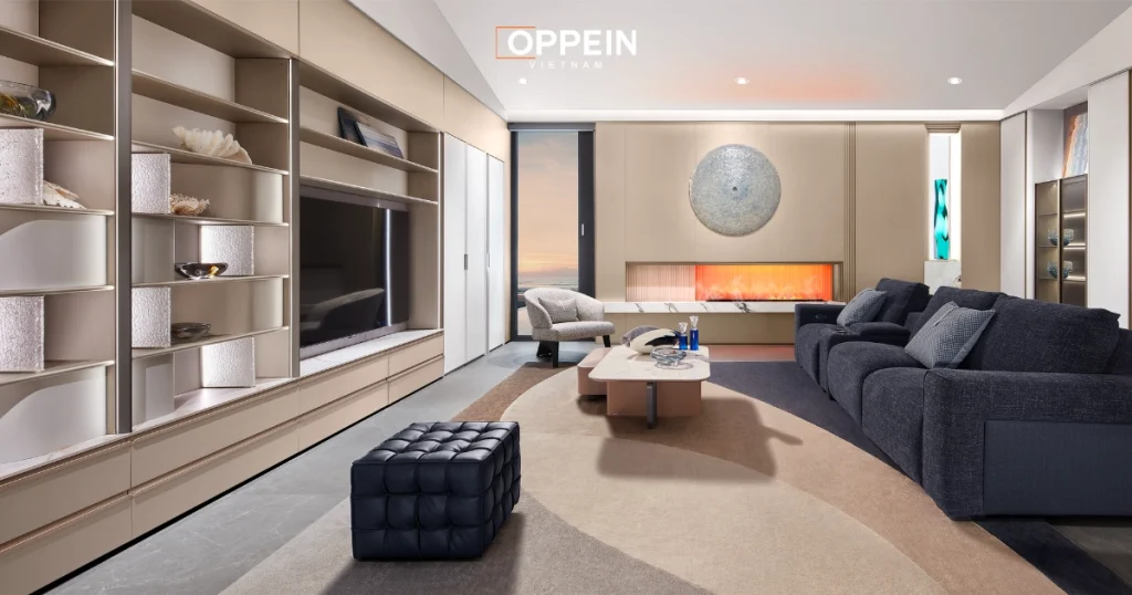 Mẫu cải tạo chung cư 80m2 3 phòng ngủ