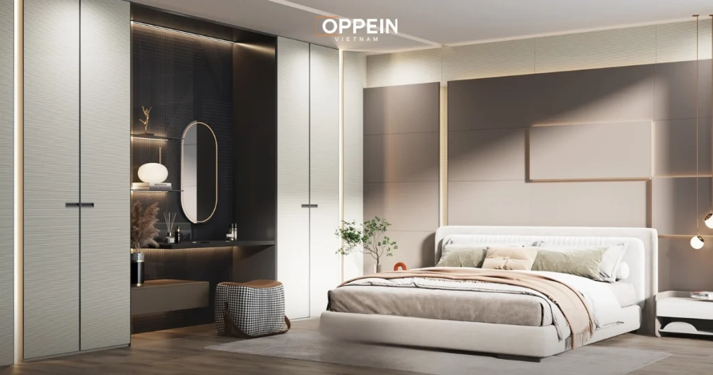 Phân bổ ánh sáng và phối màu nội thất hài hòa