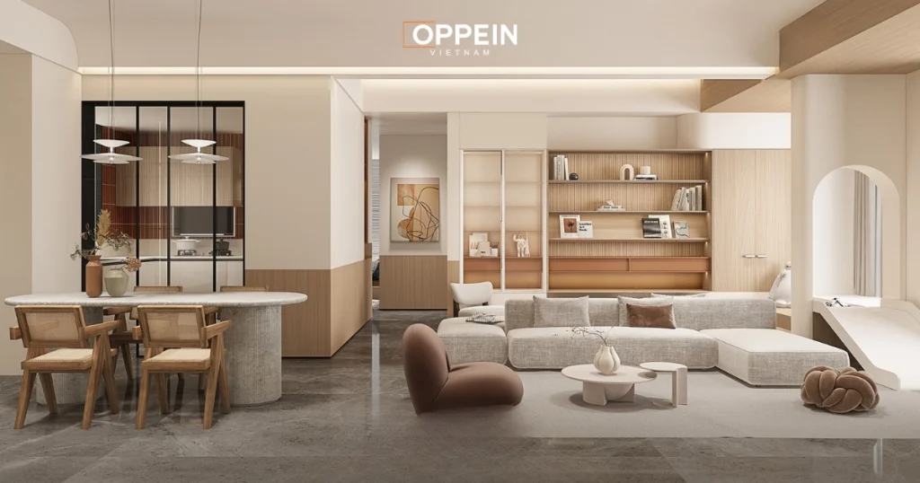 Những lưu ý quan trọng khi thiết kế nội thất phòng khách chung cư