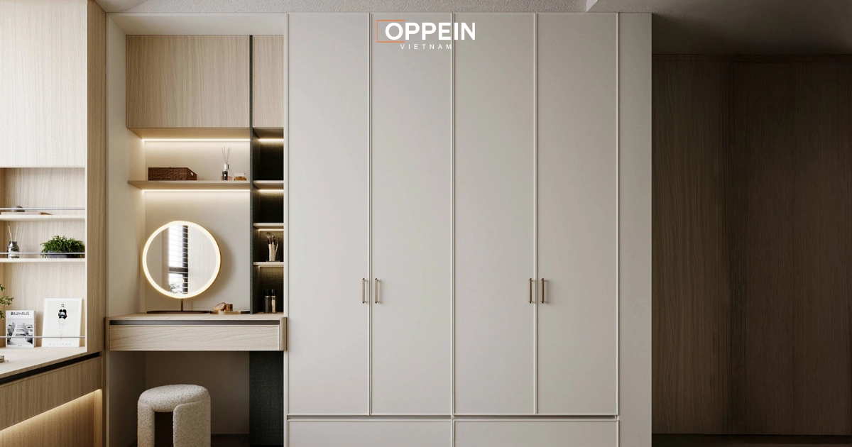 TOP 10 tủ quần áo 4 cánh được ưa chuộng nhất hiện nay