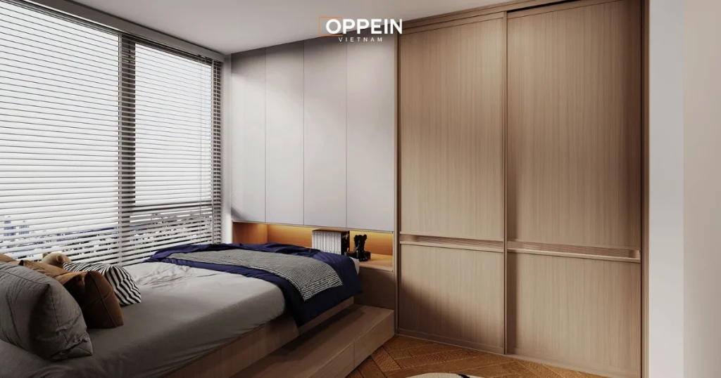 20+ Mẫu tủ quần áo cửa lùa đẹp, hiện đại và tối ưu không gian