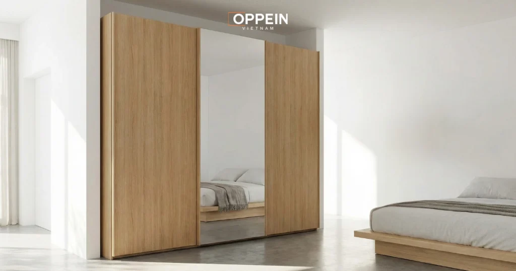 Tủ quần áo cửa lùa 3 cánh