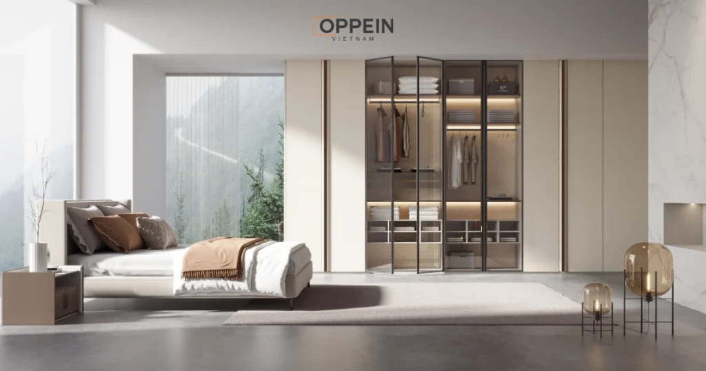 Tủ quần áo gỗ tự nhiên có khả năng chịu lực tốt, độ bền vượt trội