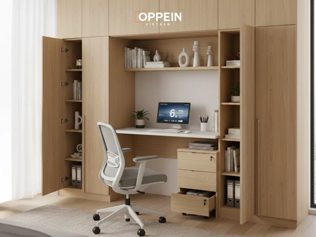 Chọn đúng tủ quần áo sẽ giúp tối ưu công năng, đảm bảo sự tiện nghi và tính thẩm mỹ lâu dài cho căn phòng
