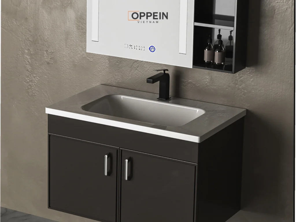 Tủ chậu lavabo âm bàn