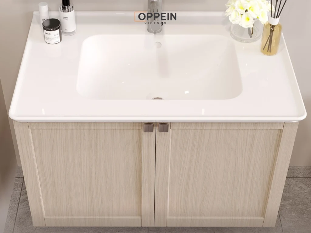 Tủ lavabo có cánh mở