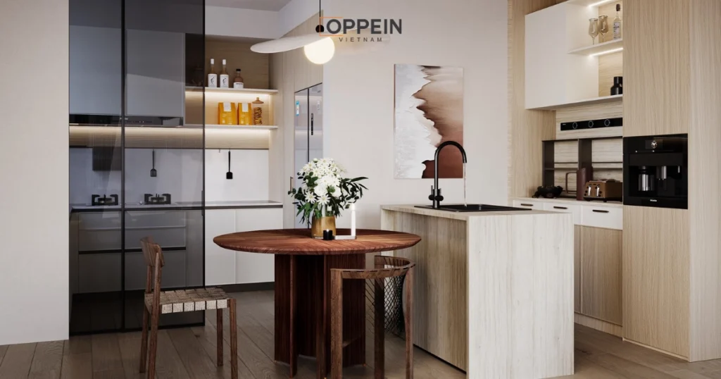 Giải pháp nội thất bếp cho diện tích nhỏ