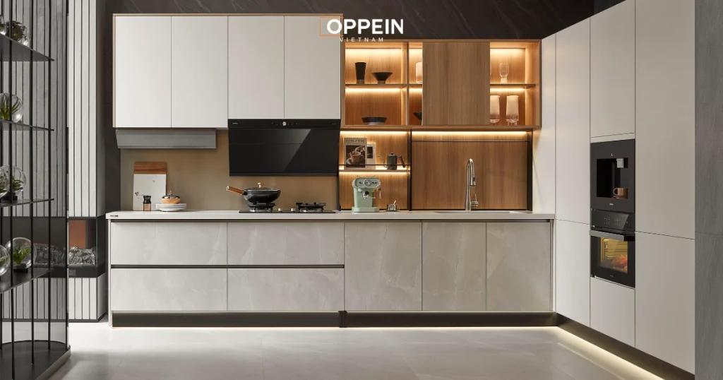 Bếp và chậu rửa không nên sắp xếp quá gần nhau để tránh xung khắc