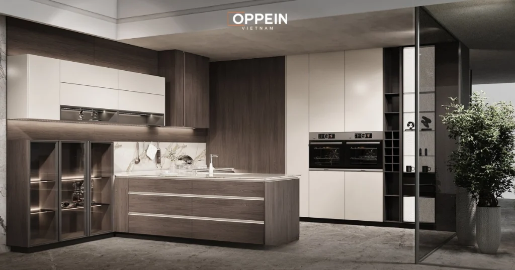 Thiết kế bếp tối giản, hiện đại và tối ưu công năng