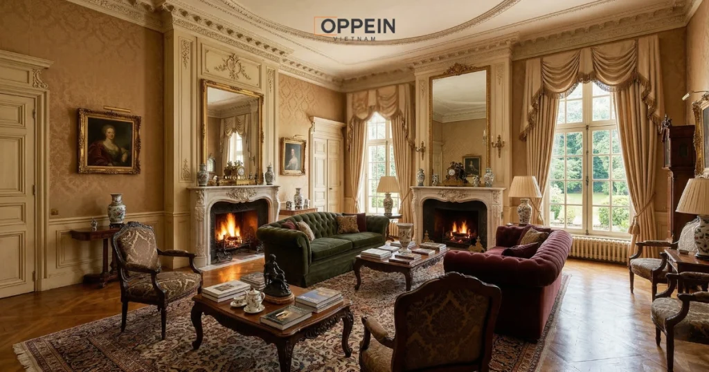 Phong cách nội thất cổ điển (classic style) là gì? 7 đặc trưng cơ bản