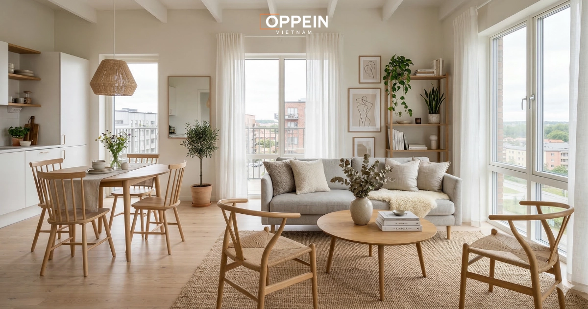 Phong cách nội thất Scandinavian: Vẻ đẹp của sự tinh tế, đơn giản