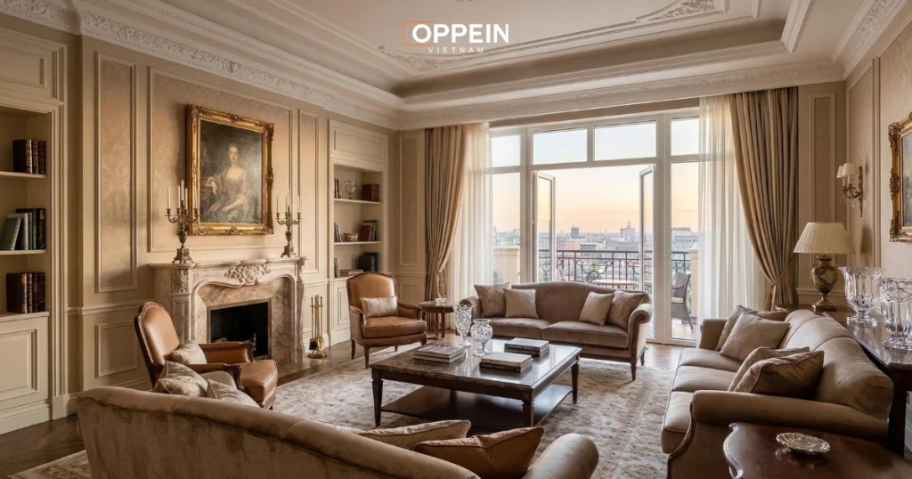 Một số xu hướng thiết kế nội thất Châu Âu khác