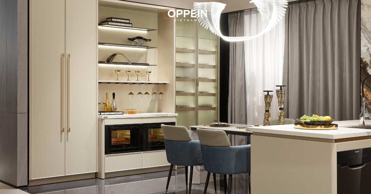 20+ Mẫu tủ bếp đa năng với thiết kế thông minh, hiện đại