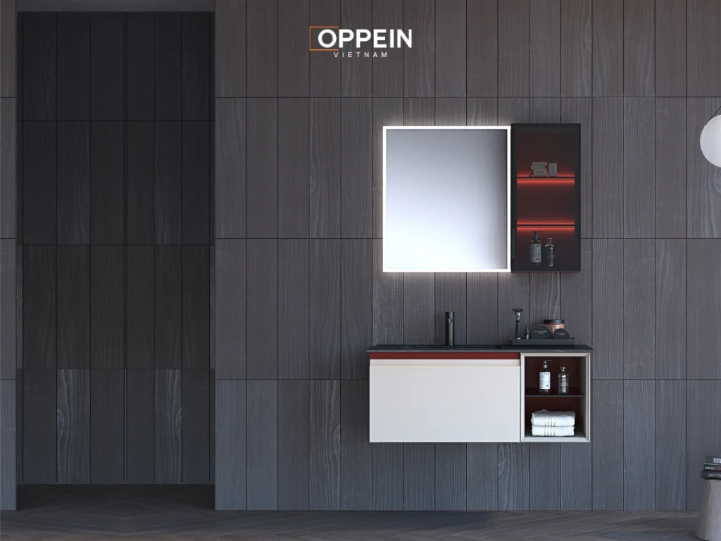 Kích thước phổ biến của tủ lavabo mặt đá