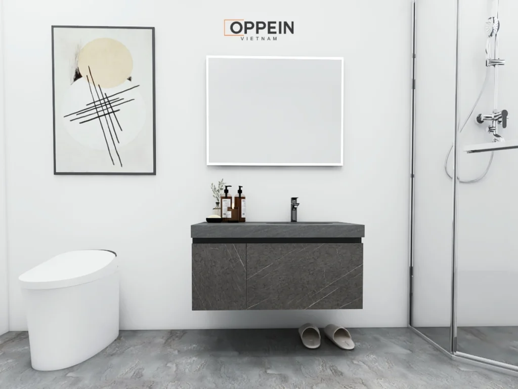 Oppein - Đơn vị cung cấp tủ lavabo mặt đá cao cấp, sang trọng