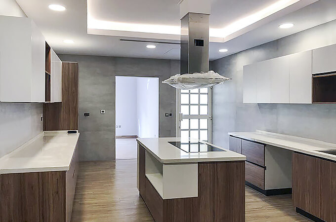 Dự Án Tủ Bếp Biệt Thự MP OPPEIN Tại Qatar