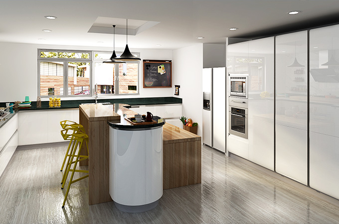 Dự Án Tủ Bếp Căn Hộ OPPEIN Tại Bordeaux, Pháp